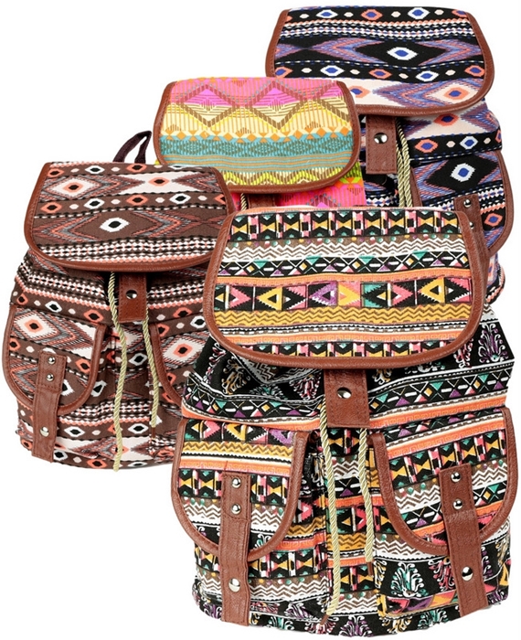 Plecaki azteckie boho Brytyjka.pl plecaki azteckie boho