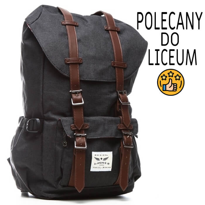 Model plecaka vintage do liceum od marki Harolds plecak vintage liceum