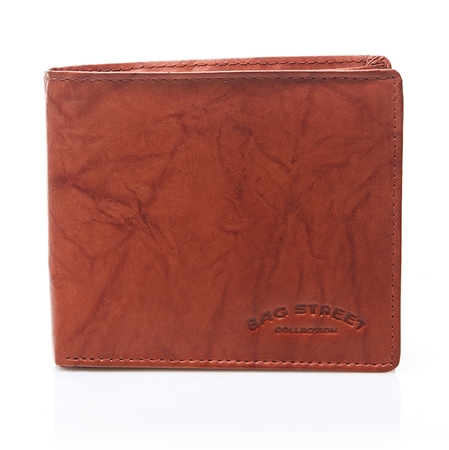 Zdjęcie Skórzany męski portfel duży brązowy C65
