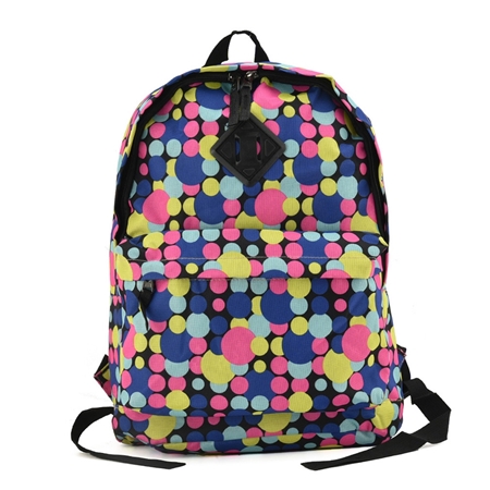 Zdjęcie Sportowy plecak do szkoły Colorful Dots