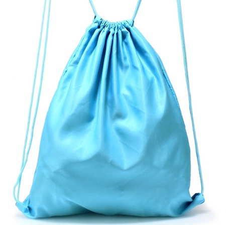Zdjęcie Niebieski worek plecak na sznurkach BASIC